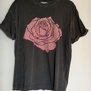 Free People Rose Boyfriend Tee in XS